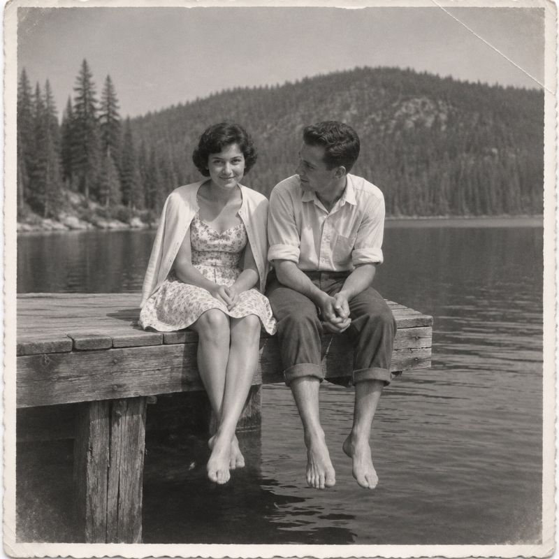 The lake